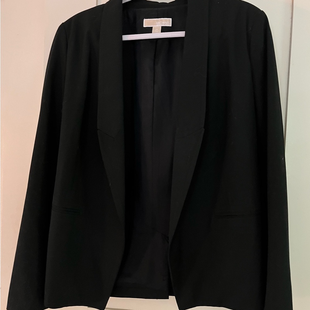 Michael Kors Black Blazer Professional Suit Jacket